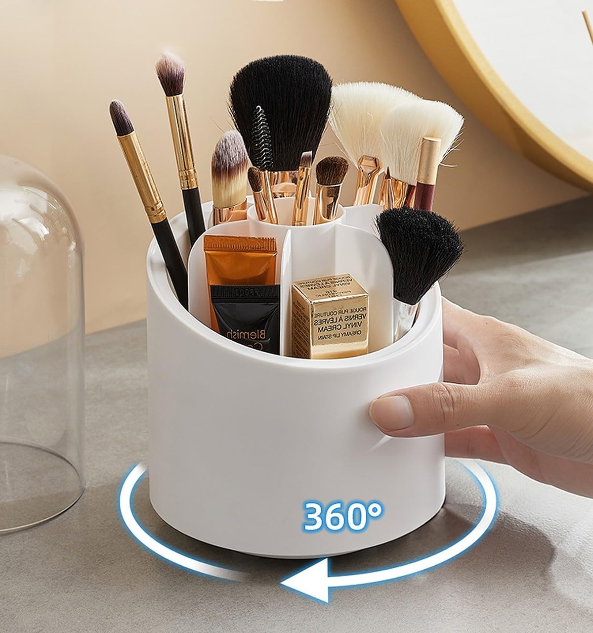 The Makeup Brush Organiser