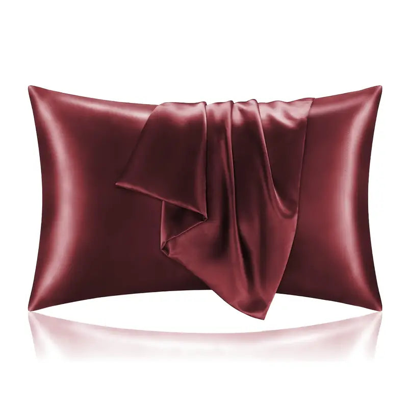 Glamour Glide Silk Pillow Cover