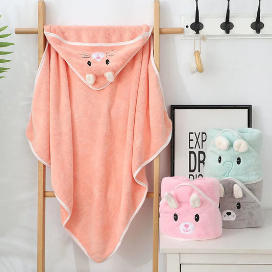 Soft Bathrobe Baby Blanket