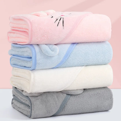 Soft Bathrobe Baby Blanket