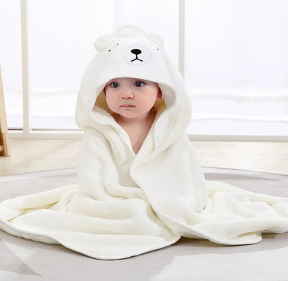 Soft Bathrobe Baby Blanket