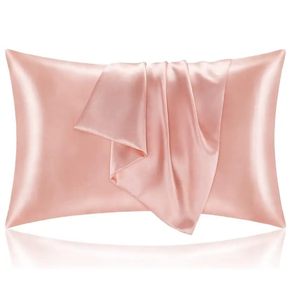 Glamour Glide Silk Pillow Cover