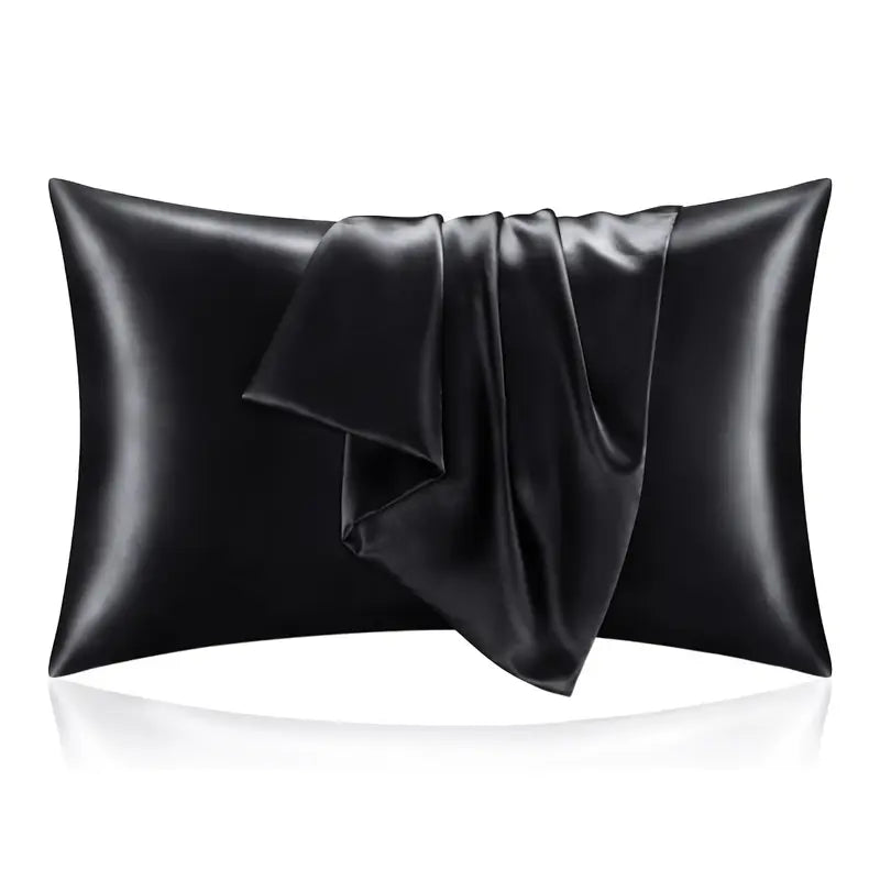 Glamour Glide Silk Pillow Cover